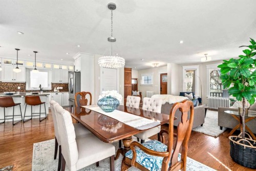 3607 7 Street Sw, Calgary, AB - Indoor Photo Showing Dining Room