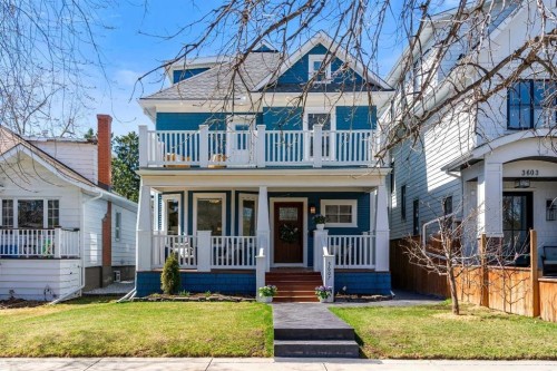 3607 7 Street Sw, Calgary, AB - Outdoor With Deck Patio Veranda With Facade