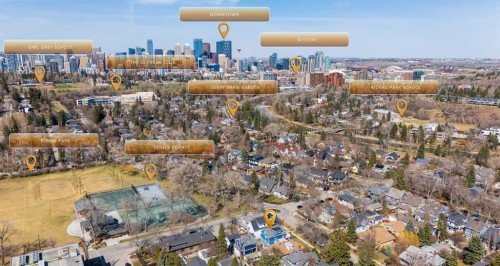 3607 7 Street Sw, Calgary, AB - Outdoor With View