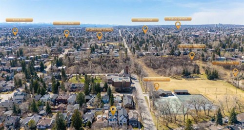 3607 7 Street Sw, Calgary, AB - Outdoor With View