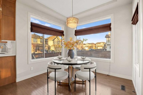 35 Tuscany Estates Crescent Nw, Calgary, AB - Indoor Photo Showing Dining Room