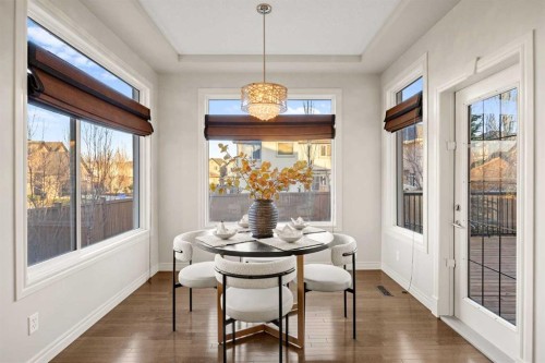35 Tuscany Estates Crescent Nw, Calgary, AB - Indoor Photo Showing Dining Room