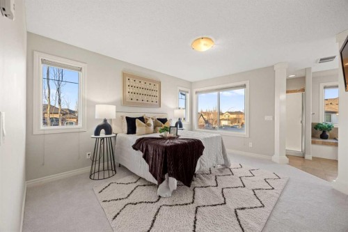 35 Tuscany Estates Crescent Nw, Calgary, AB - Indoor Photo Showing Bedroom
