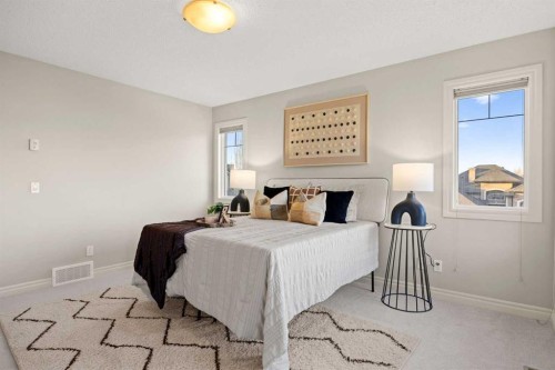 35 Tuscany Estates Crescent Nw, Calgary, AB - Indoor Photo Showing Bedroom