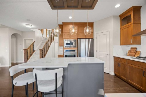 35 Tuscany Estates Crescent Nw, Calgary, AB - Indoor Photo Showing Kitchen