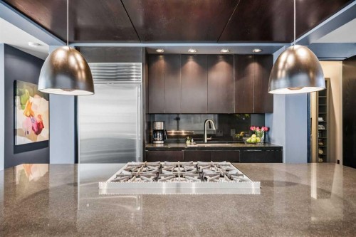 2115 29 Avenue Sw, Calgary, AB - Indoor Photo Showing Kitchen With Upgraded Kitchen