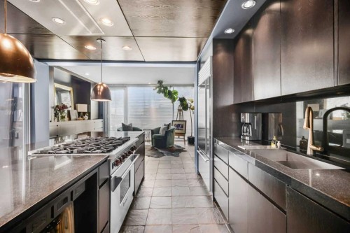 2115 29 Avenue Sw, Calgary, AB - Indoor Photo Showing Kitchen With Upgraded Kitchen