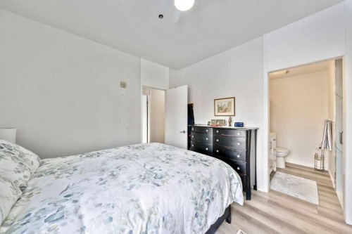 207-414 Meredith Road Ne, Calgary, AB - Indoor Photo Showing Bedroom