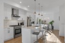 213 Greenbriar Common, Calgary, AB  - Indoor Photo Showing Kitchen With Stainless Steel Kitchen With Upgraded Kitchen 