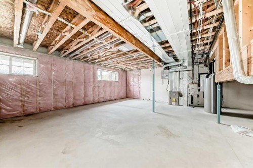 641 Windrow Manor Sw, Airdrie, AB - Indoor Photo Showing Basement