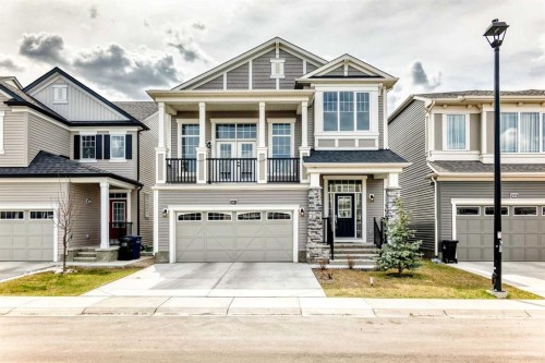 641 Windrow Manor Sw, Airdrie, AB - Outdoor With Facade