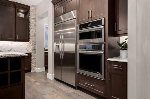 64 Mystic Ridge Way Sw, Calgary, AB - Indoor Photo Showing Kitchen
