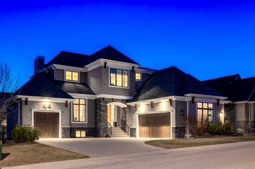 64 Mystic Ridge Way Sw, Calgary, AB - Outdoor With Facade