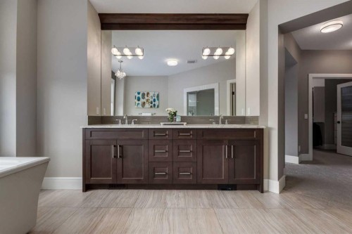 64 Mystic Ridge Way Sw, Calgary, AB - Indoor Photo Showing Bathroom