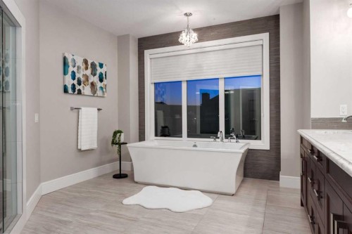 64 Mystic Ridge Way Sw, Calgary, AB - Indoor Photo Showing Bathroom