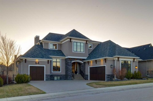 64 Mystic Ridge Way Sw, Calgary, AB - Outdoor With Facade