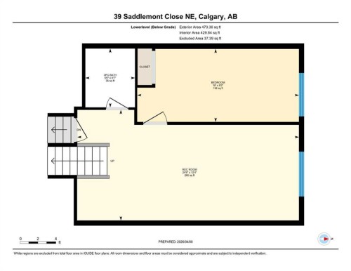 39 Saddlemont Close Ne, Calgary, AB 