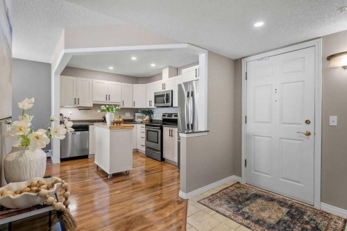1311-1311 Hawksbrow Point Nw, Calgary, AB - Indoor Photo Showing Kitchen With Stainless Steel Kitchen