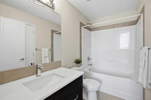 101 New Brighton Walk Se, Calgary, AB - Indoor Photo Showing Bathroom