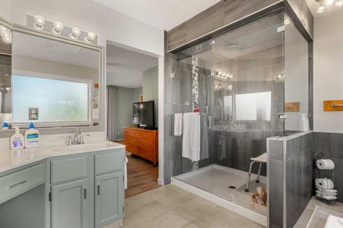 907 Shawnee Drive Sw, Calgary, AB - Indoor Photo Showing Bathroom