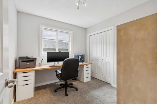 99 Heritage Heights, Cochrane, AB - Indoor Photo Showing Office