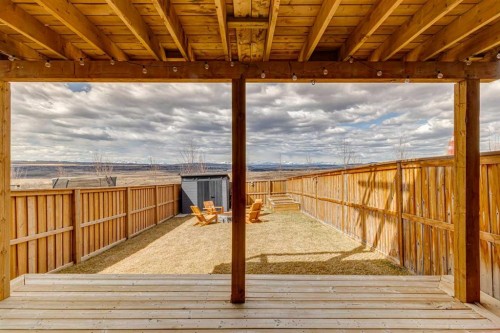 99 Heritage Heights, Cochrane, AB -  With Deck Patio Veranda With Exterior
