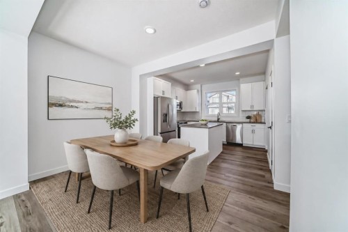 904-30 Rochester View Nw, Calgary, AB - Indoor Photo Showing Dining Room
