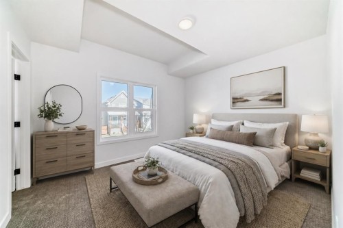904-30 Rochester View Nw, Calgary, AB - Indoor Photo Showing Bedroom