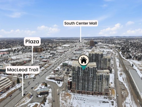 1507-8710 Horton Road Sw, Calgary, AB - Outdoor With View