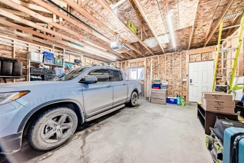 217 Masters Road Se, Calgary, AB - Indoor Photo Showing Garage