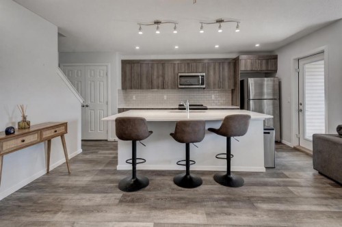 51 Cityscape Row Ne, Calgary, AB - Indoor Photo Showing Kitchen With Upgraded Kitchen