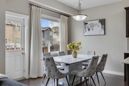 175 Brightoncrest Point Se, Calgary, AB - Indoor Photo Showing Dining Room
