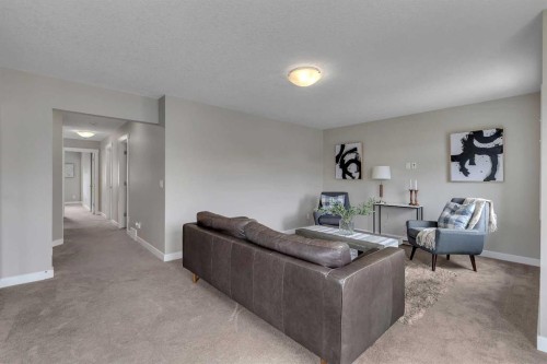 175 Brightoncrest Point Se, Calgary, AB - Indoor Photo Showing Living Room