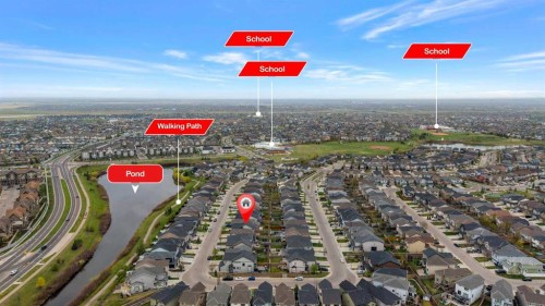 175 Brightoncrest Point Se, Calgary, AB - Outdoor With View