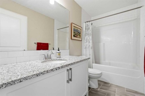 225 Fireside Drive, Cochrane, AB - Indoor Photo Showing Bathroom