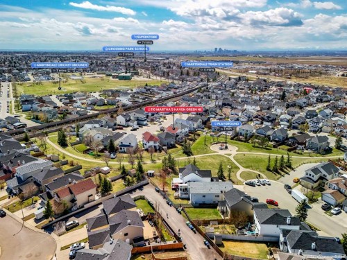 110 Martha'S Haven Green Ne, Calgary, AB - Outdoor With View