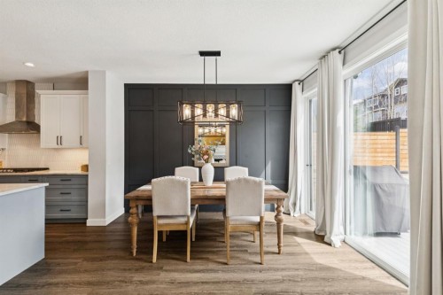 36 Crestbrook Link Sw, Calgary, AB - Indoor Photo Showing Dining Room