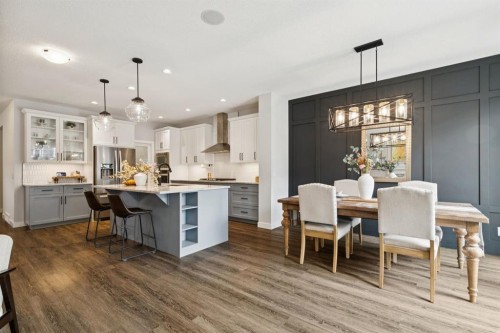 36 Crestbrook Link Sw, Calgary, AB - Indoor Photo Showing Dining Room