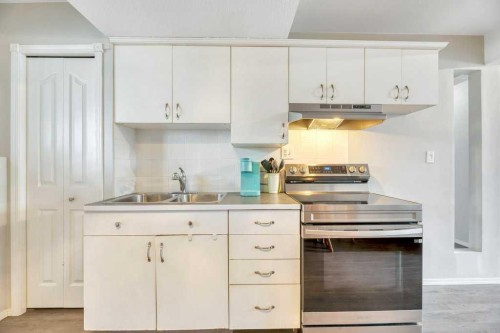 389 Strathford Crescent, Strathmore, AB - Indoor Photo Showing Kitchen With Double Sink