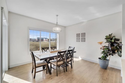 49 Marquis Grove Se, Calgary, AB - Indoor Photo Showing Dining Room