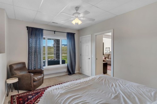49 Marquis Grove Se, Calgary, AB - Indoor Photo Showing Bedroom