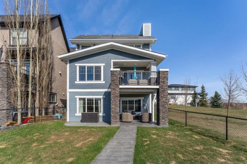 49 Marquis Grove Se, Calgary, AB - Outdoor With Facade