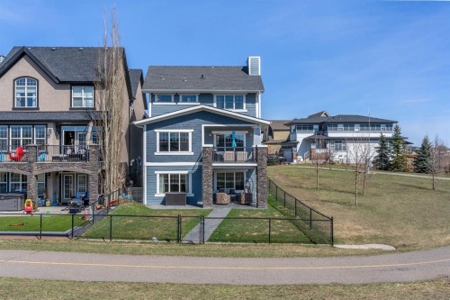 49 Marquis Grove Se, Calgary, AB - Outdoor With Facade