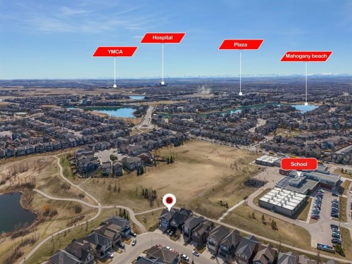 49 Marquis Grove Se, Calgary, AB - Outdoor With View