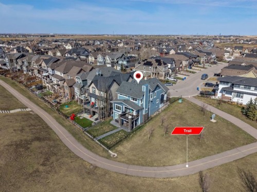 49 Marquis Grove Se, Calgary, AB - Outdoor With View