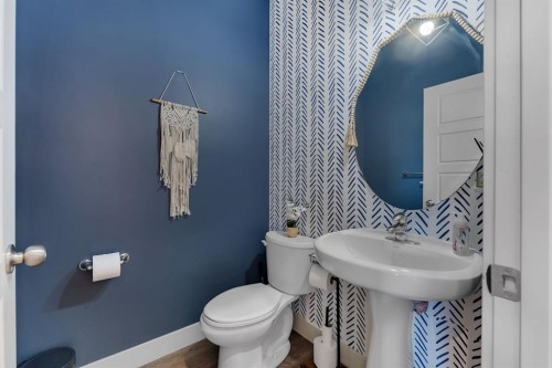 49 Marquis Grove Se, Calgary, AB - Indoor Photo Showing Bathroom