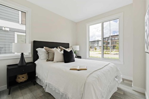 1104-60 Howse Lane, Calgary, AB - Indoor Photo Showing Bedroom