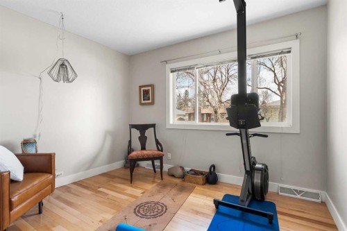 6619 18 Street Se, Calgary, AB - Indoor Photo Showing Gym Room