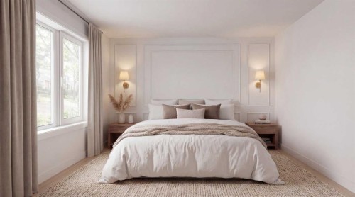 88 Cheyenne Crescent Nw, Calgary, AB - Indoor Photo Showing Bedroom