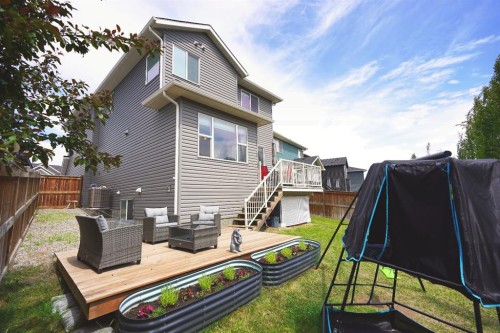 49 Kingsbridge Place Se, Airdrie, AB - Outdoor With Deck Patio Veranda With Exterior